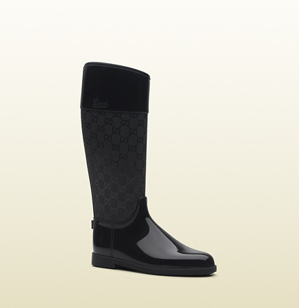 Gucci rain boots