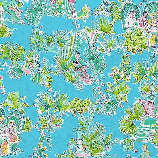 Lilly Resort 2012 Jungle Glam Toile