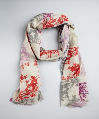 Toile scarf